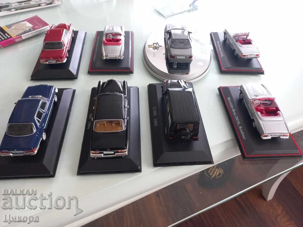 КОЛИЧКА КОЛЕКЦИЯ МЕТАЛНИ КОЛИЧКИ МЕРЦЕДЕС MERCEDES - 6