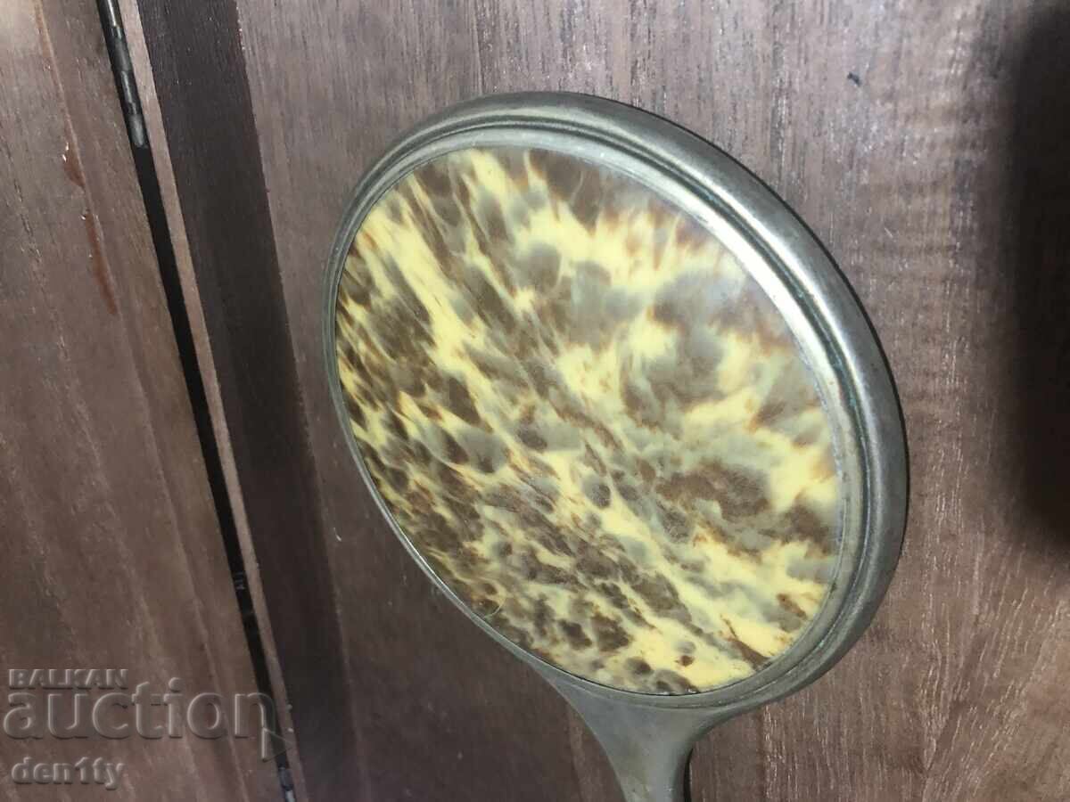 старо английско ръчно огледало - 6