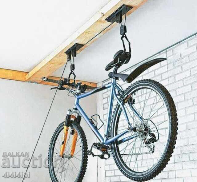 Παράδοση Ανάρτηση οροφής για ποδήλατο Παράδοση Ανάρτηση οροφής για ποδήλατο