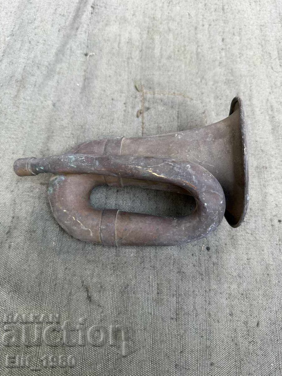 German military bugle battle alarm WWI with price 70.00 BGN | € 35.79