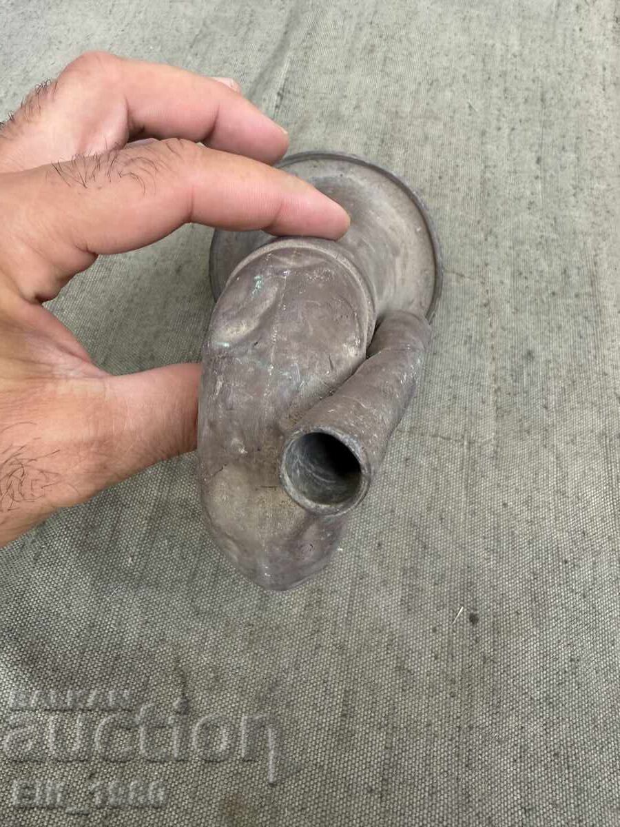 Delivery of German military bugle battle alarm WWI