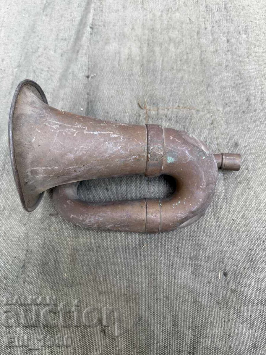 German military bugle battle alarm WWI