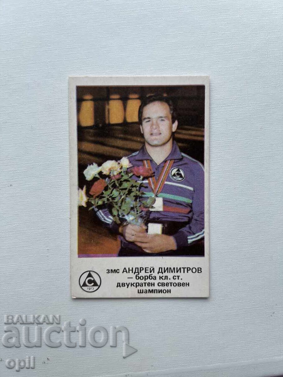 Calendarul Slavia 1986