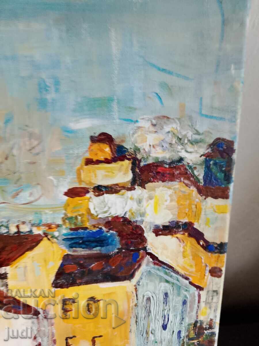 Аукцион Маслена картина платно