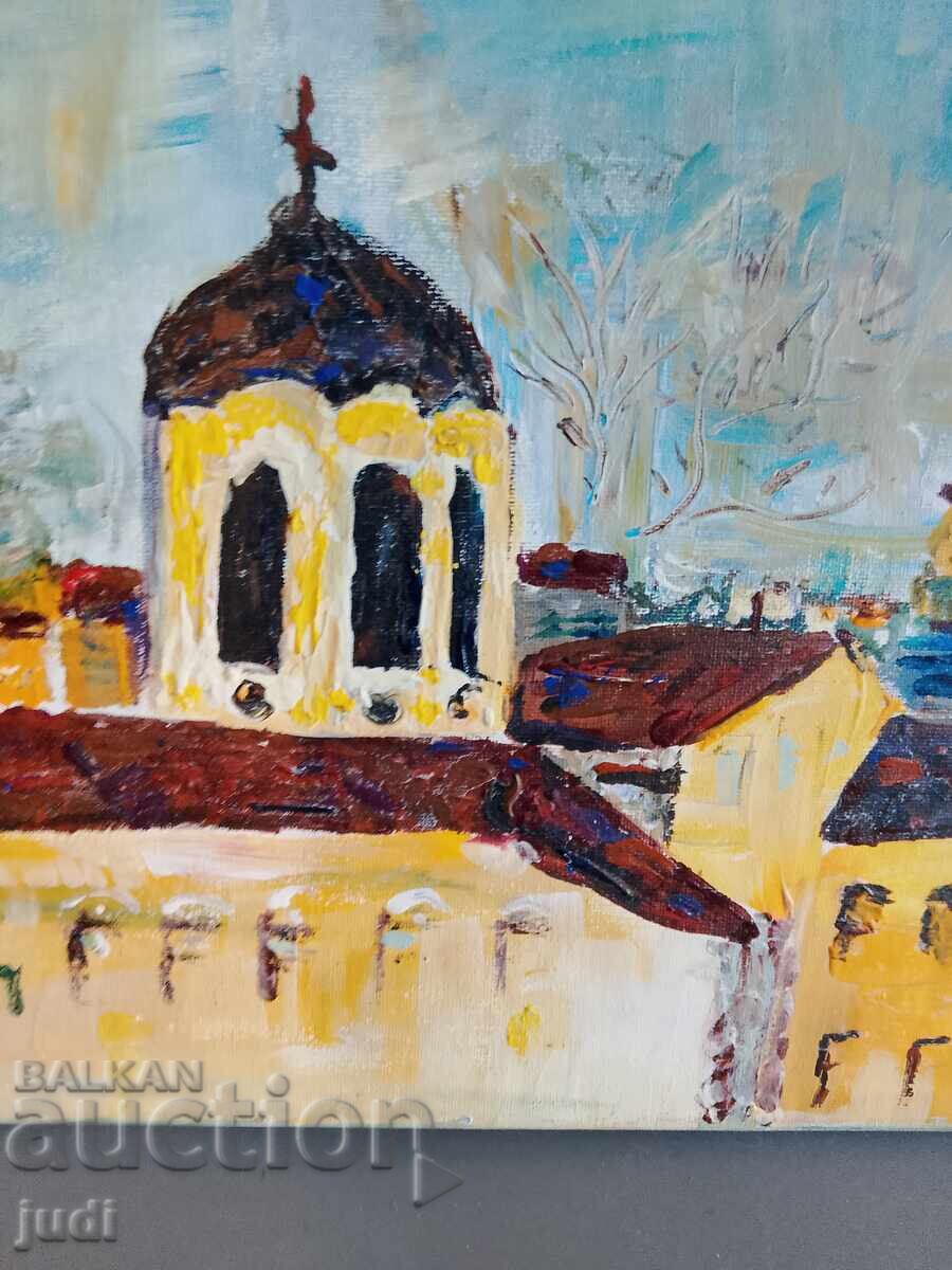 Доставка на Маслена картина платно