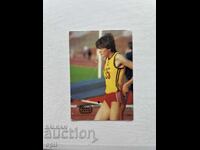 Calendar Stefka Kostadinova 1987