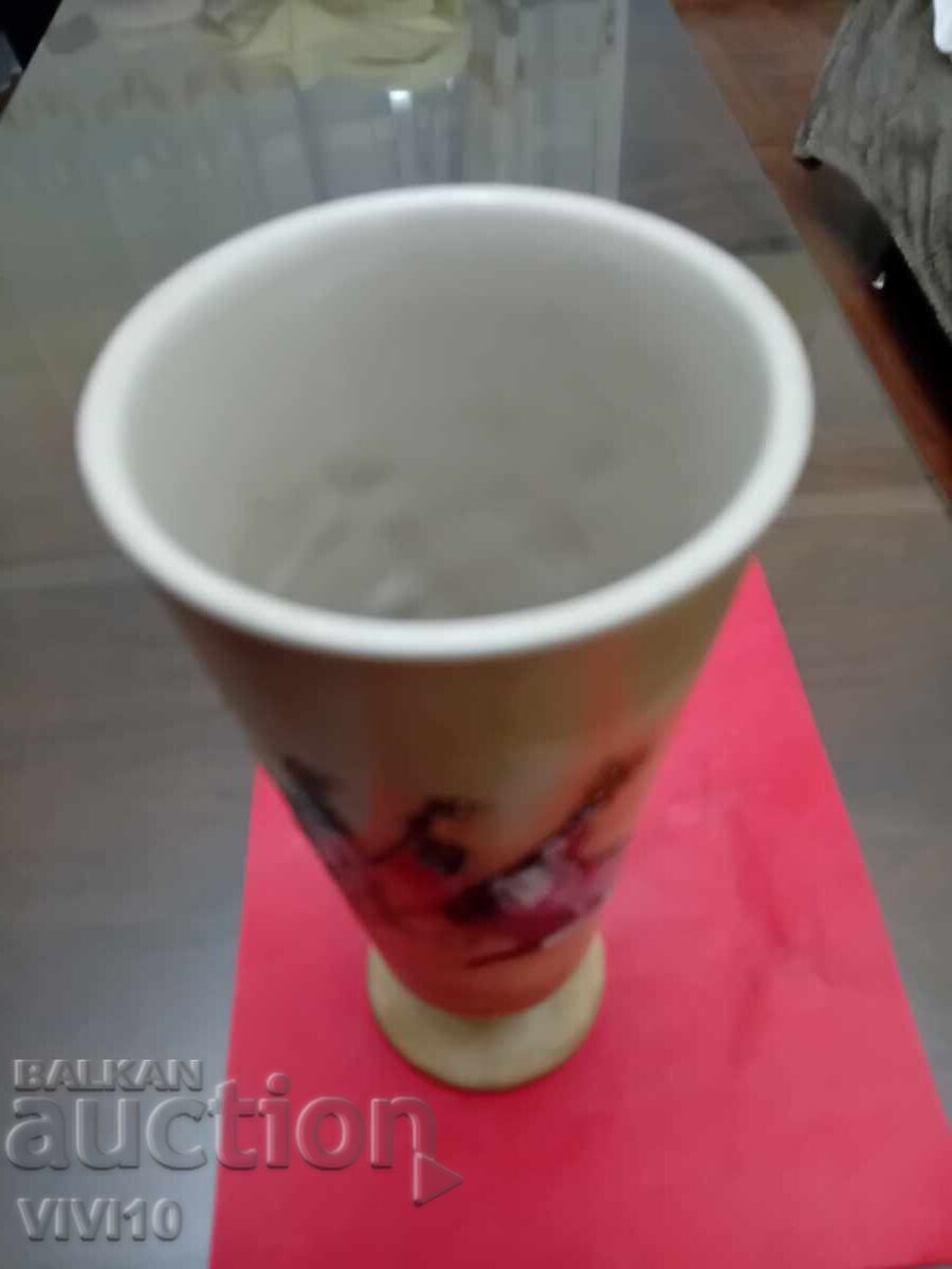 Delivery of Antique mug Germany with drawing