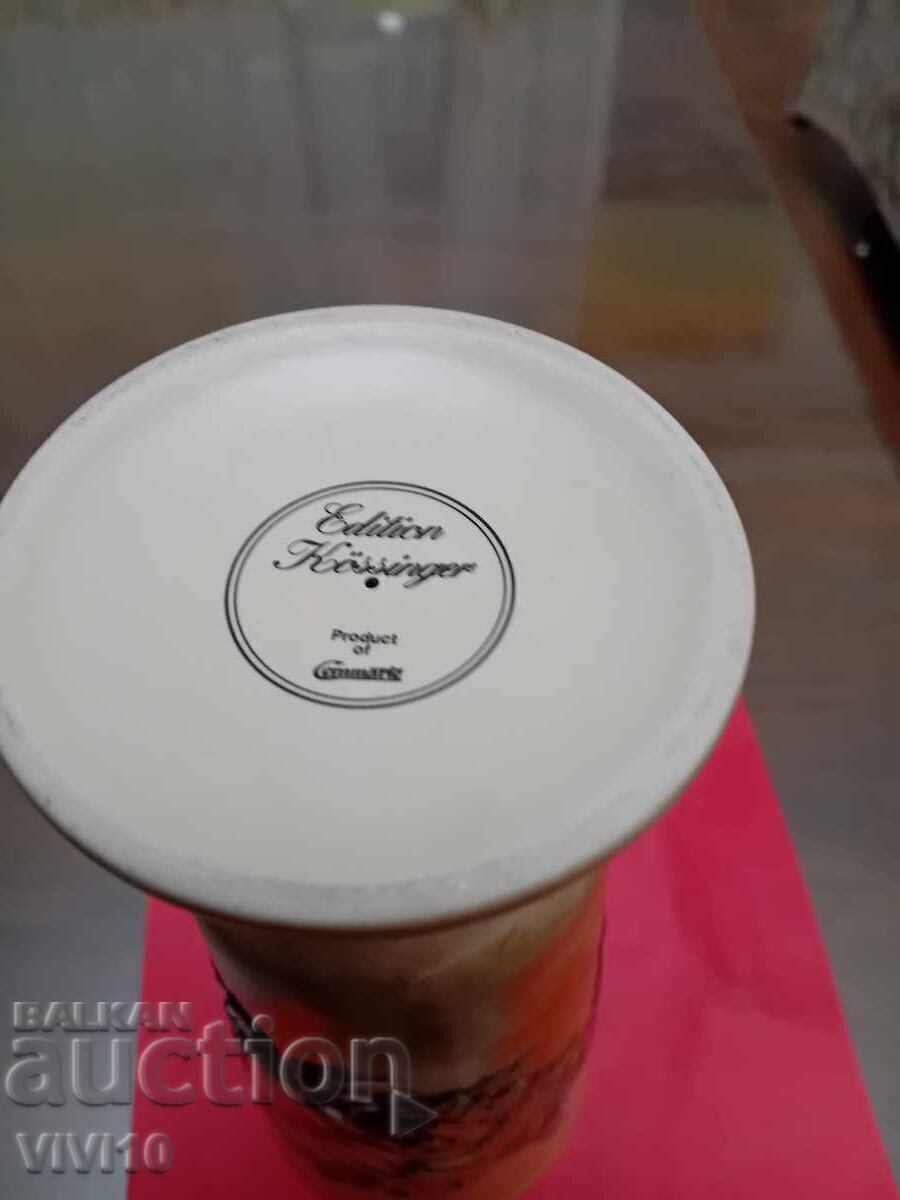 Antique mug Germany with drawing - 5