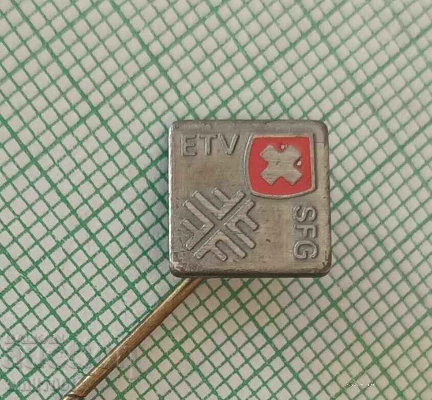 Значка- ETV SFG Федерация по гимнастика на Швейцария с цена 4.00 лв. | € 2.05 Значка- ETV SFG Федерация по гимнастика на Швейцария с цена 4.00 лв. | € 2.05