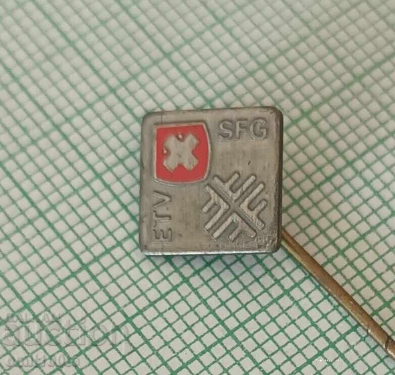 Аукцион Значка- ETV SFG Федерация по гимнастика на Швейцария Аукцион Значка- ETV SFG Федерация по гимнастика на Швейцария