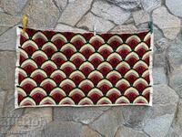 FEȚĂ DE PERNĂ ARTIZANALĂ FAȚĂ CUSUTĂ MANUAL - 70 X 40 CM