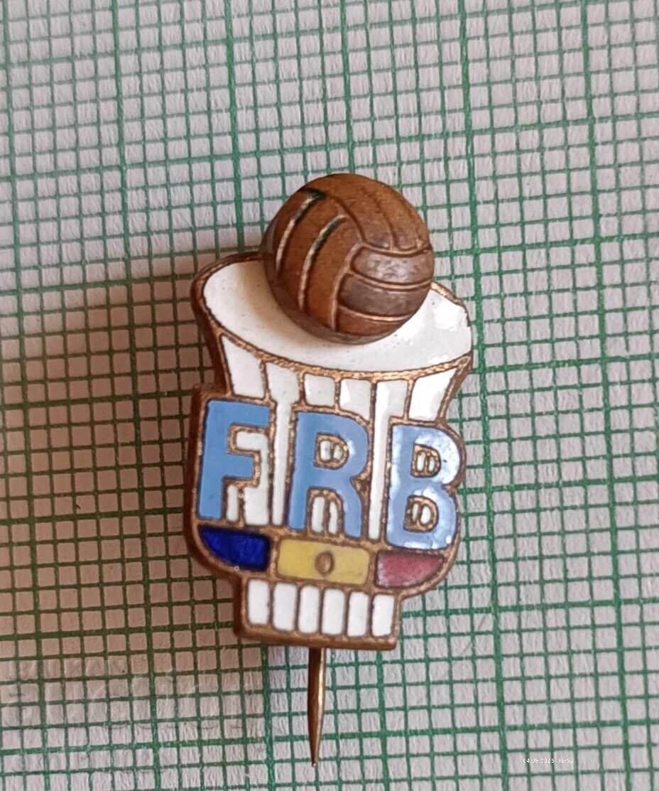 Значка- FRB Федерация по баскетбол на Румъния