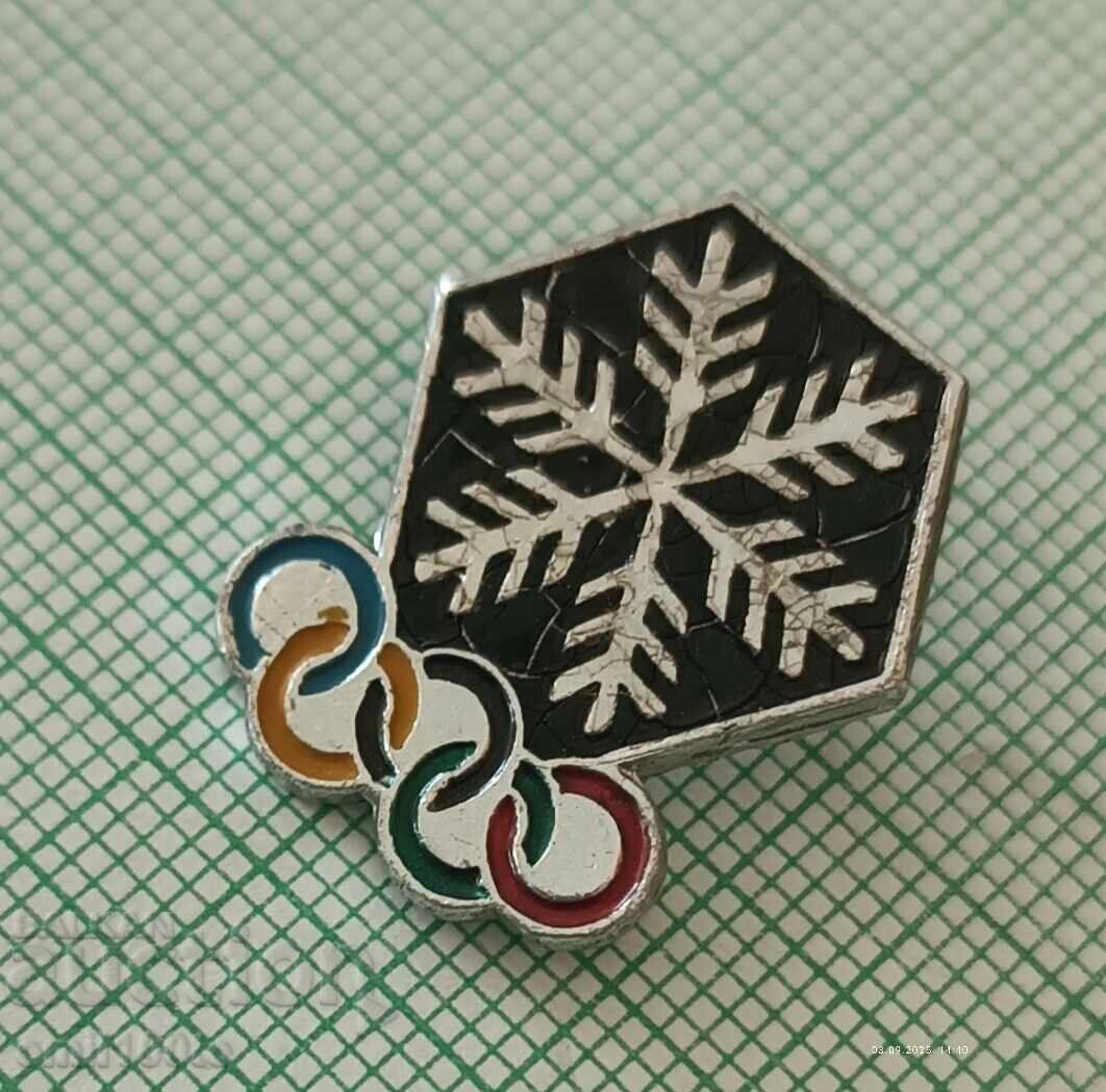 Значка- Зимна Олимпиада СССР с цена 1.00 лв. | € 0.51