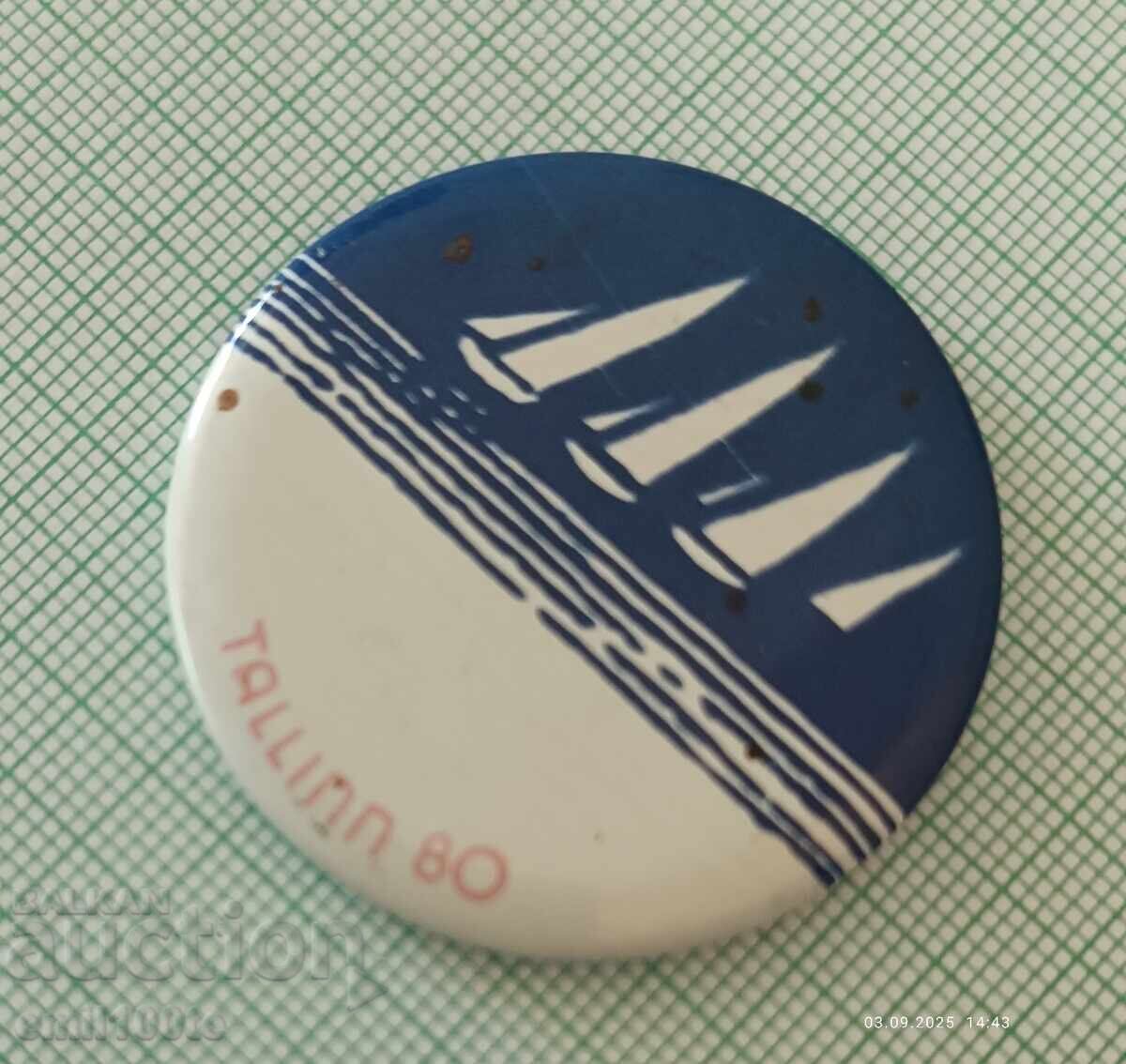 Δημοπρασία Σηματάκι - Ολυμπιάδα Μόσχα 1980 Ταλίν 80 Ιστιοπλοΐα Δημοπρασία Σηματάκι - Ολυμπιάδα Μόσχα 1980 Ταλίν 80 Ιστιοπλοΐα