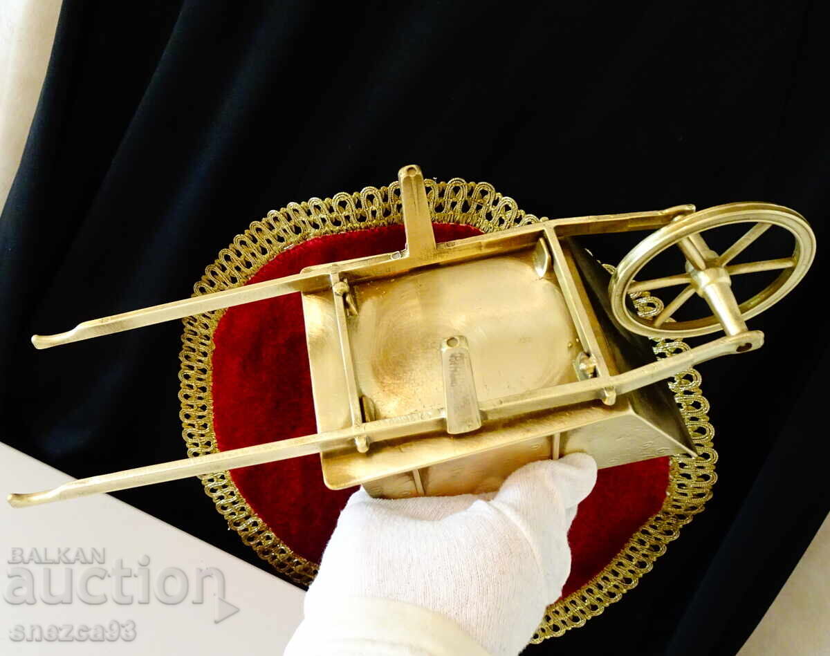 Χάλκινη βάση, βάση μπουκαλιού, χειράμαξα 720 γρ - 7