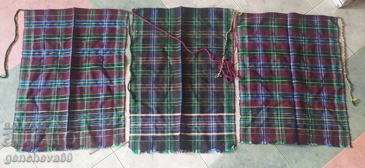 Woven wool aprons from grandma's chest - 7