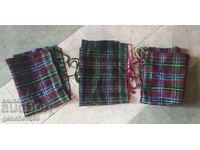 Тъкани вълнени престилки от скрина на баба