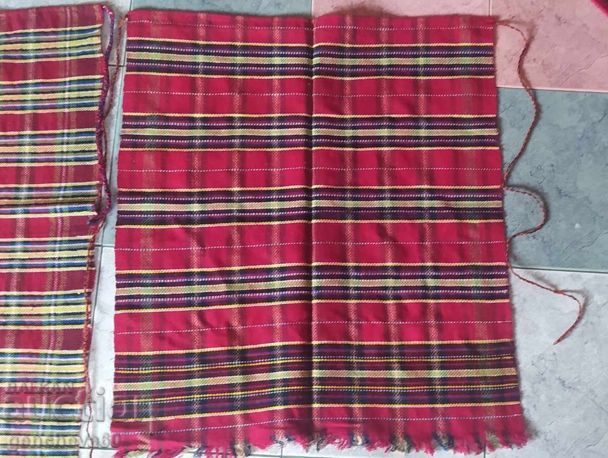 Доставка на ТРИ Странджански тъкани престилки