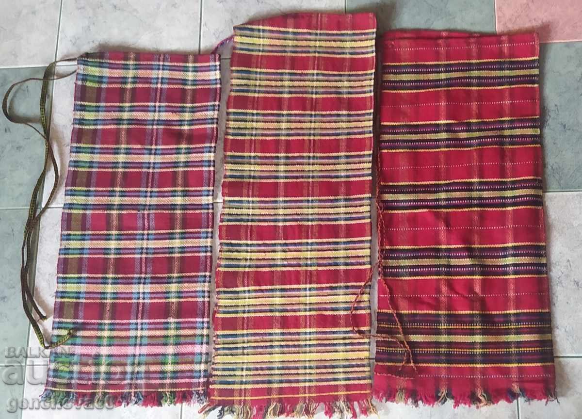 ТРИ Странджански тъкани престилки - 6