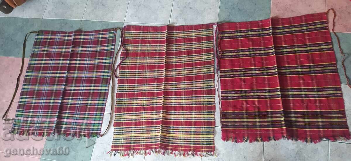 ТРИ Странджански тъкани престилки