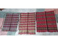 ΤΡΕΙΣ Στραντζάνικες υφαντές ποδιές