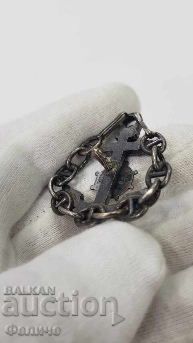 Изключително рядък знак Капитан Далечно Плаване Дунав НРБ - 5