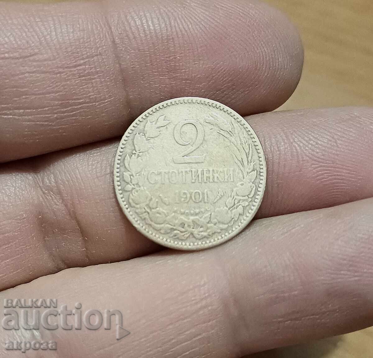 2 cents 1901 2 cents 1901