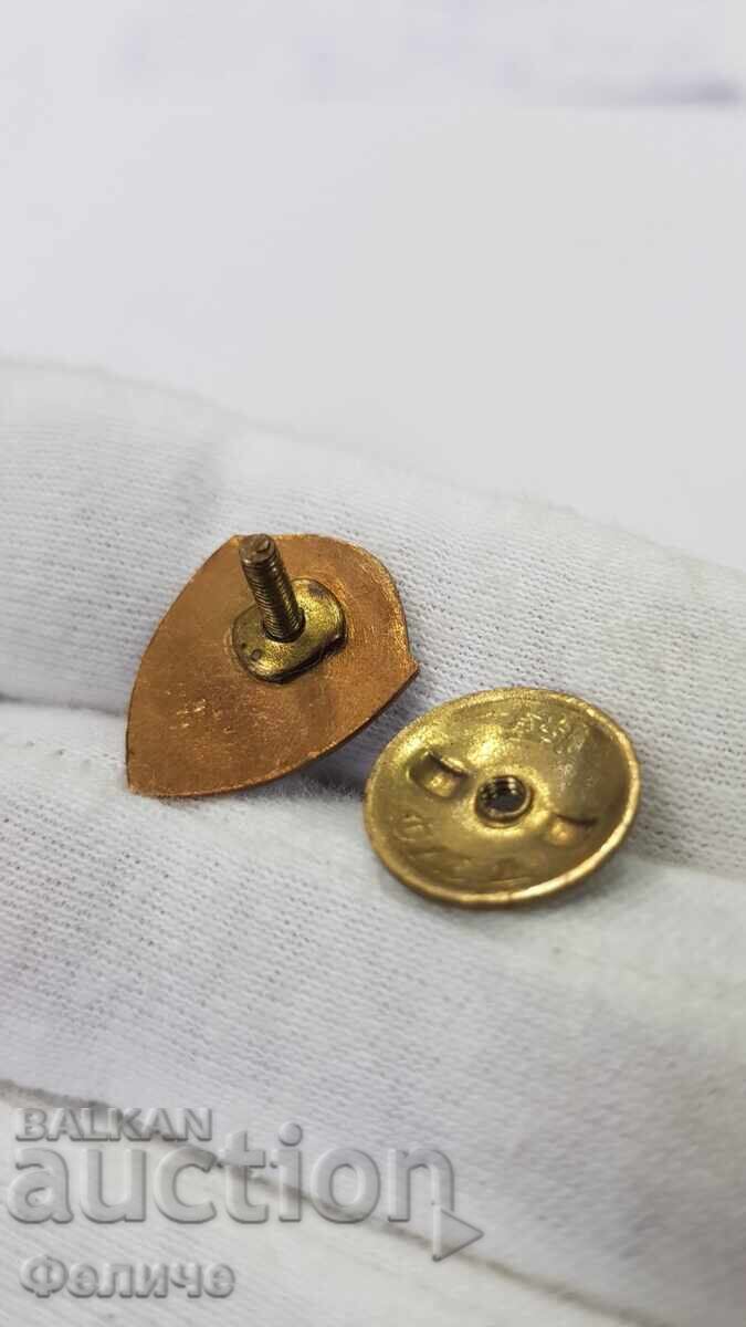 Auction  Rare early socialist sign, badge 1948 - 1955