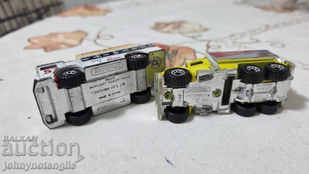 2 Matchbox trucks - 1981 and 1991 with price 12.00 BGN | € 6.14