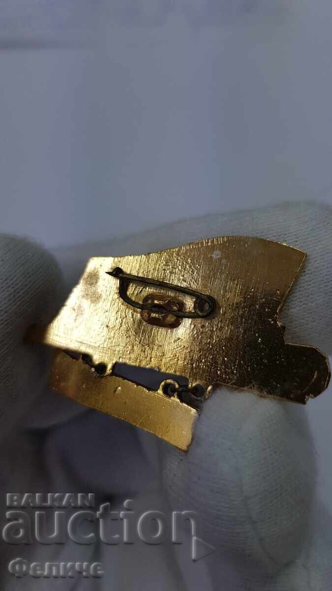 Delivery of Extremely Rare Diver's Badge 20 Years of Service