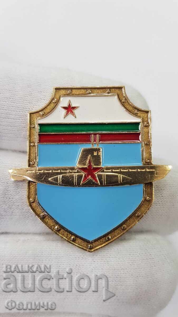 Παράδοση Σπάνιο βουλγαρικό σοβιετικό σήμα υποβρυχίου, παράσημο
