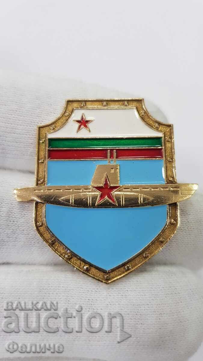 Σπάνιο βουλγαρικό σοβιετικό σήμα υποβρυχίου, παράσημο
