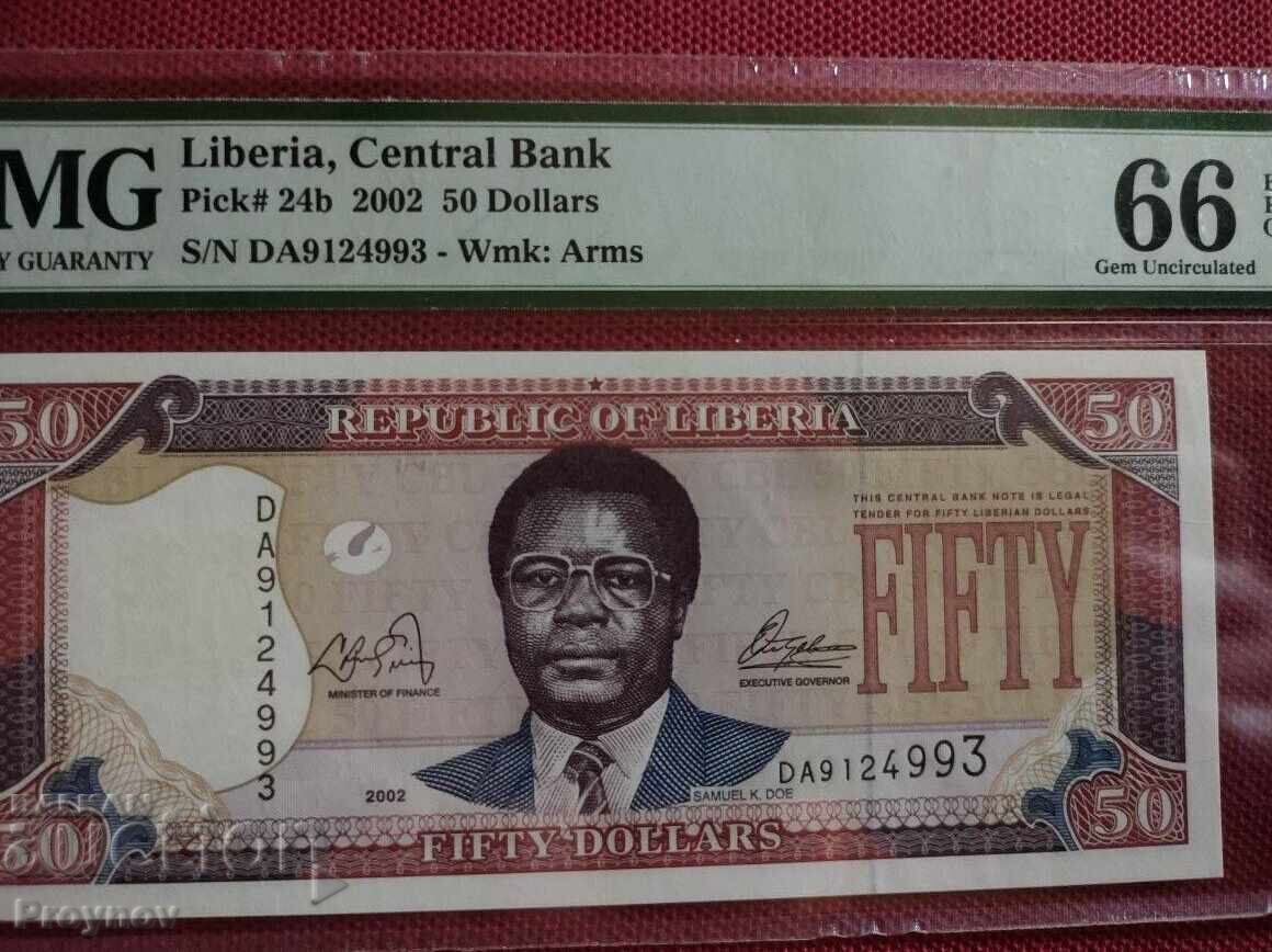 50 liberiĭski dolari