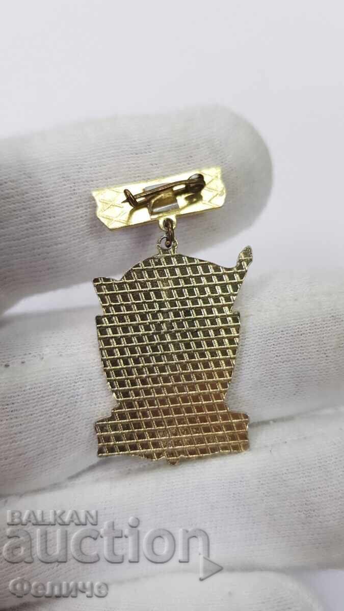 Παράδοση Σπάνια παραλλαγή σήματος, κονκάρδας ΜΒΡ Αστυνομίας ΛΔΒ