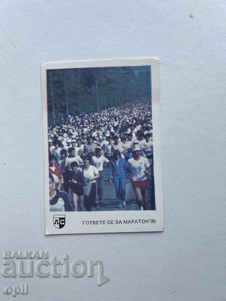 Календарче Левски - Спартак 1989 Календарче Левски - Спартак 1989