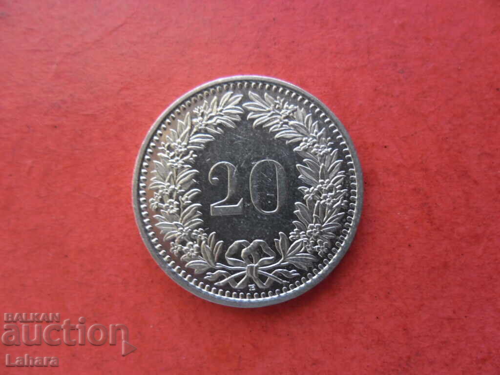 20 рапен 1991 г. Швейцария 20 рапен 1991 г. Швейцария