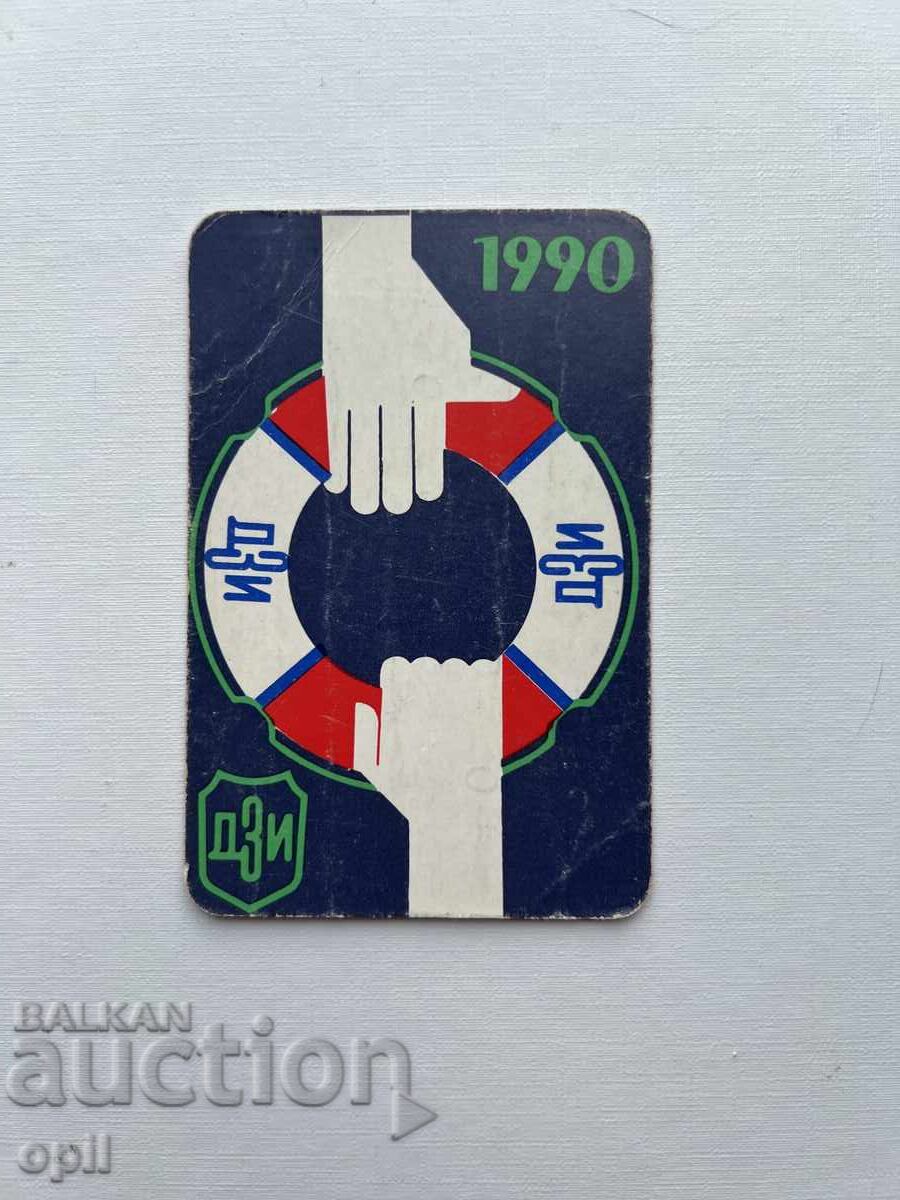 Calendar DZI 1990