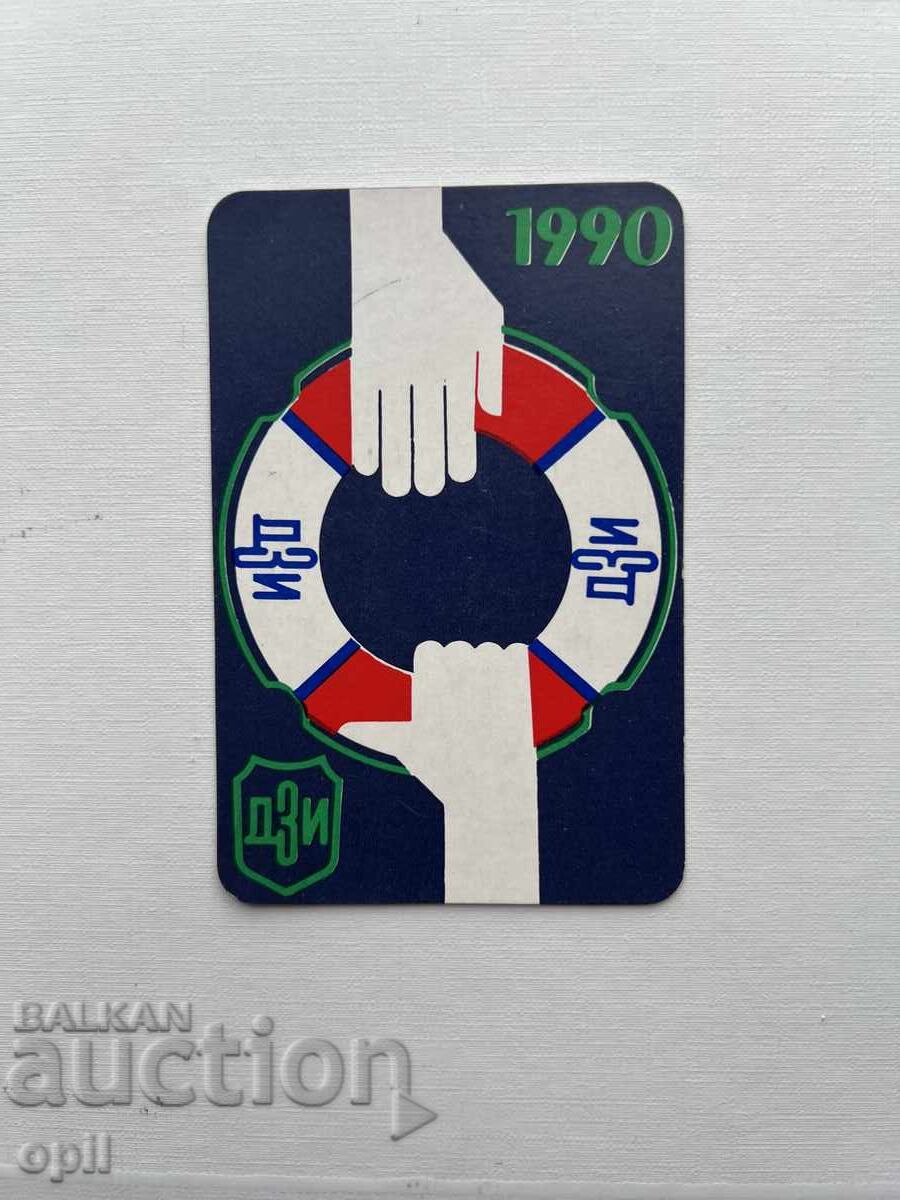 Calendar DZI 1990