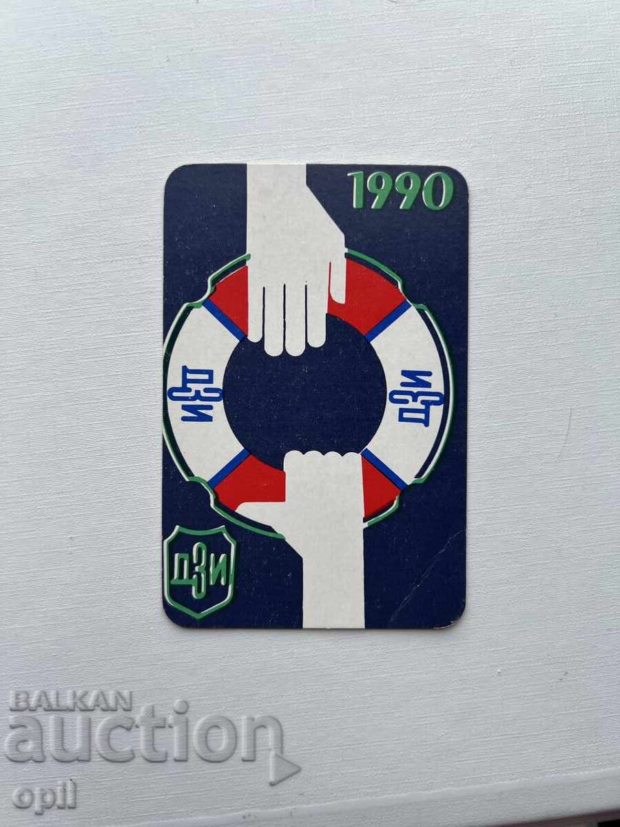 Calendar DZI 1990