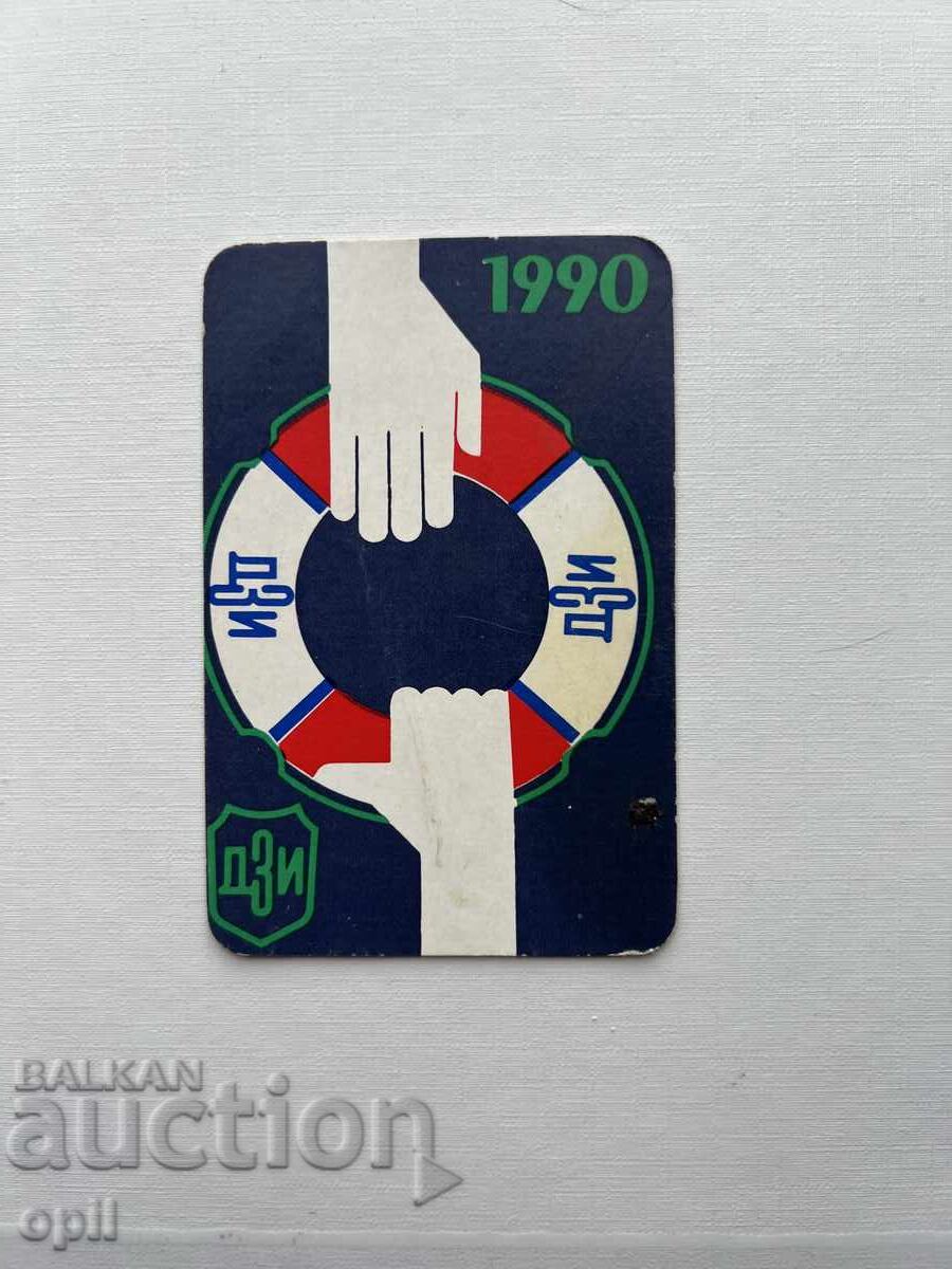 Calendar DZI 1990