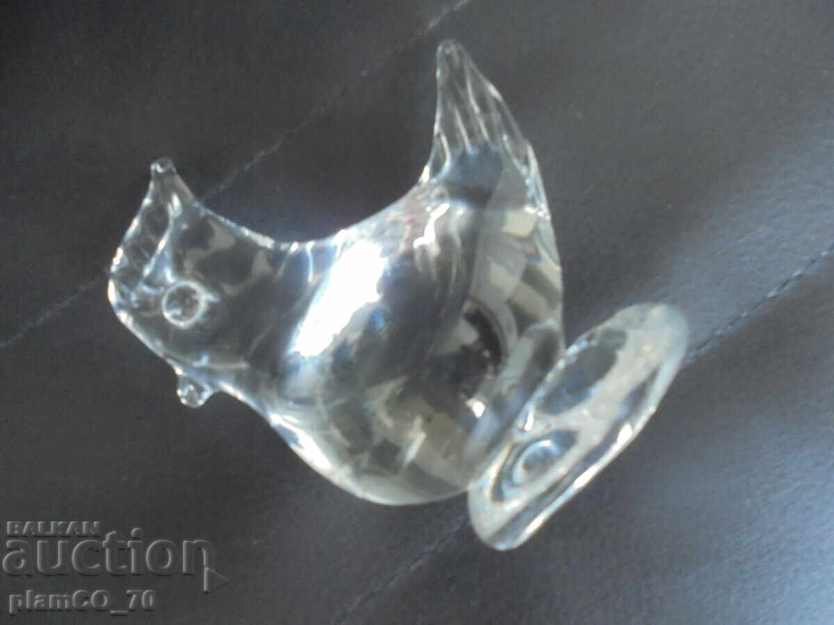 Παράδοση №*8242 Vintage γυάλινο ειδώλιο