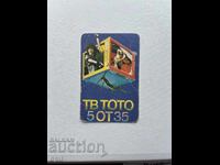 Calendar TV Toto 1990
