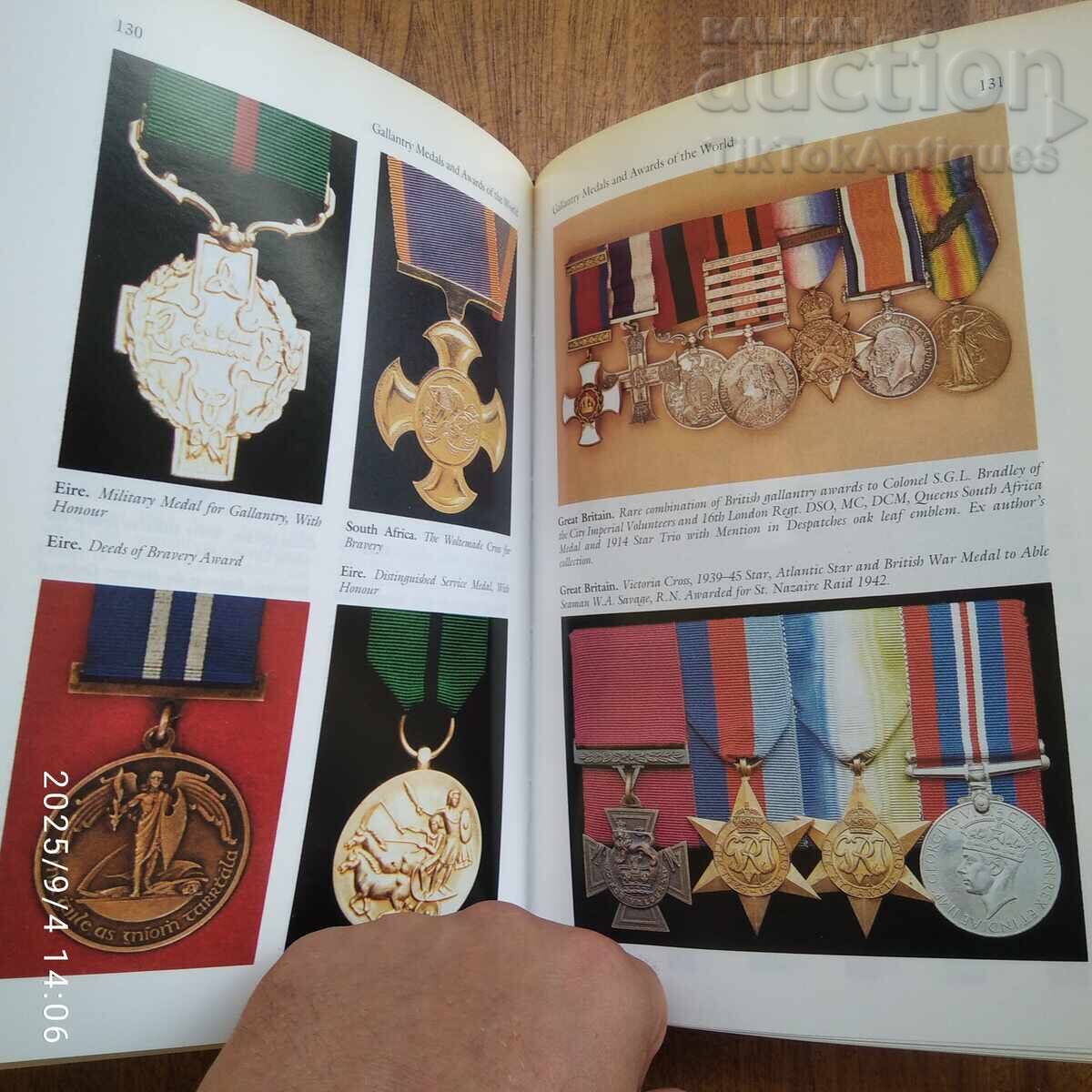 Доставка на Медали и отличия за храброст от цял свят Доставка на Медали и отличия за храброст от цял свят