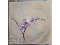 Картина маслени бои " Орхидеи"