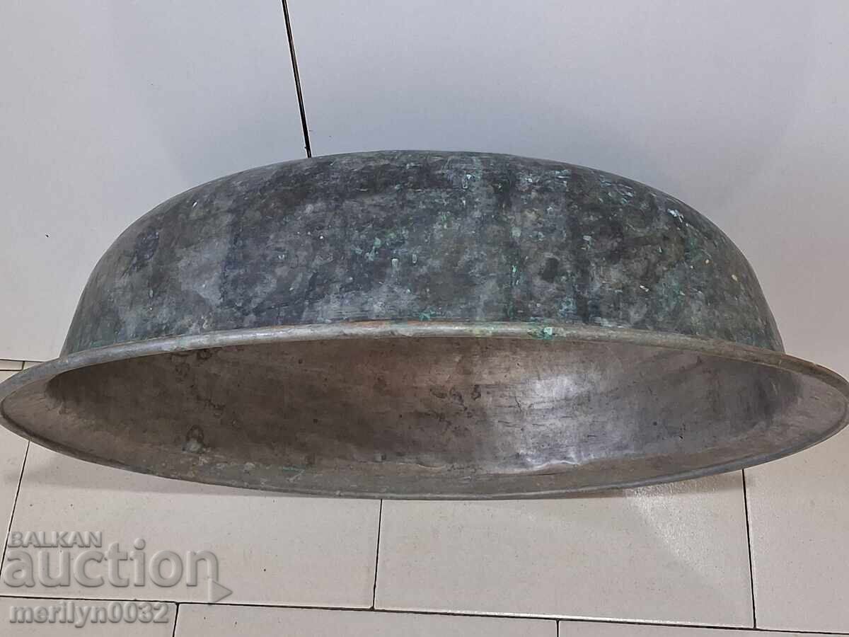 Bazin de cupru vas din cupru bazin jgheab cazan - 7