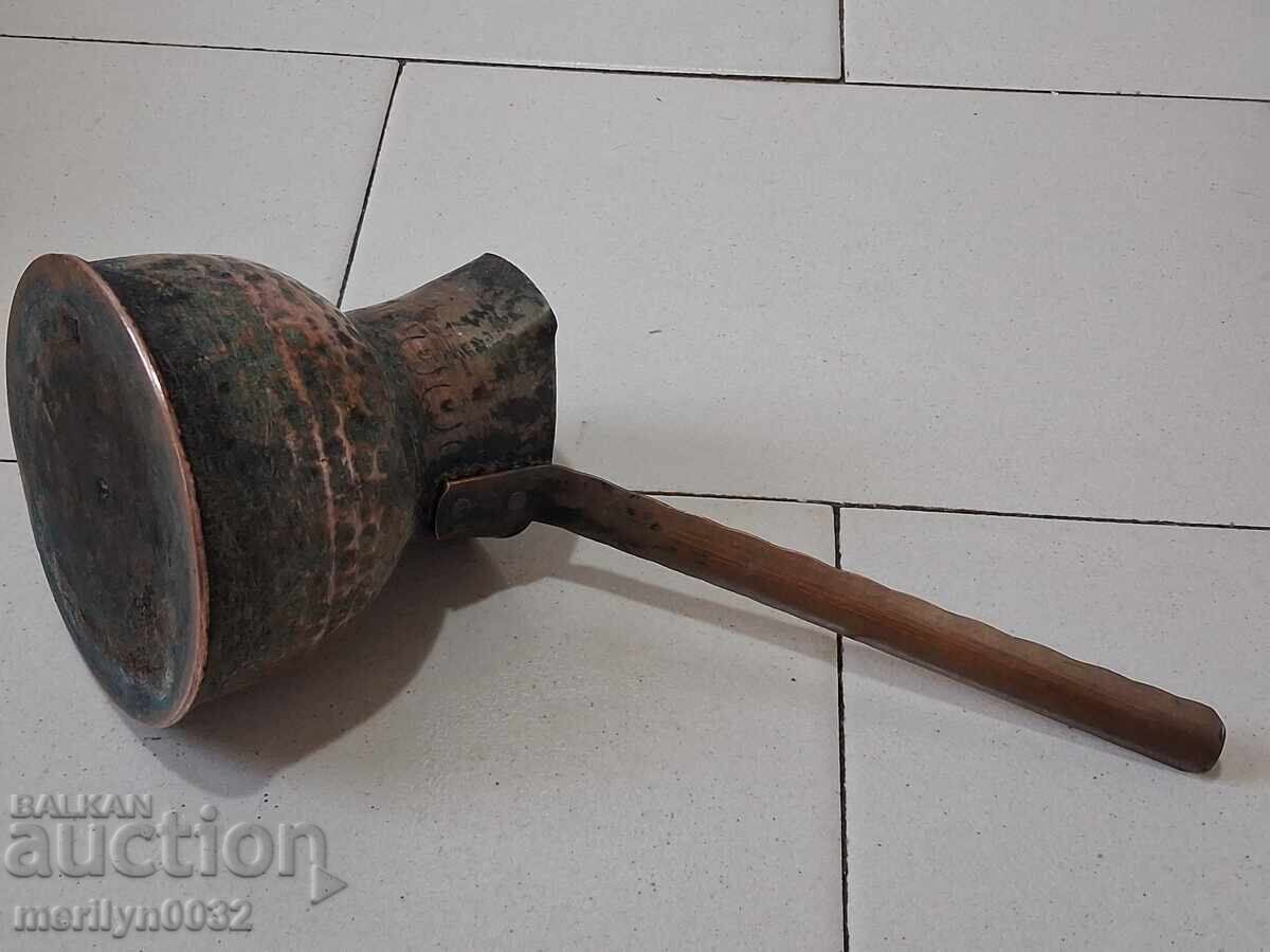 Delivery of Old tinned copper cezve, coffee pot, copper, copper vessel