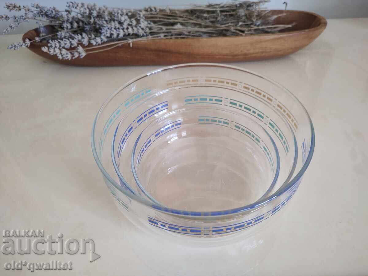 Γυάλινα μπολ σαλάτας, λεπτά, υπέροχα, ανθεκτικά με τιμή 397.00 BGN | € 202.98