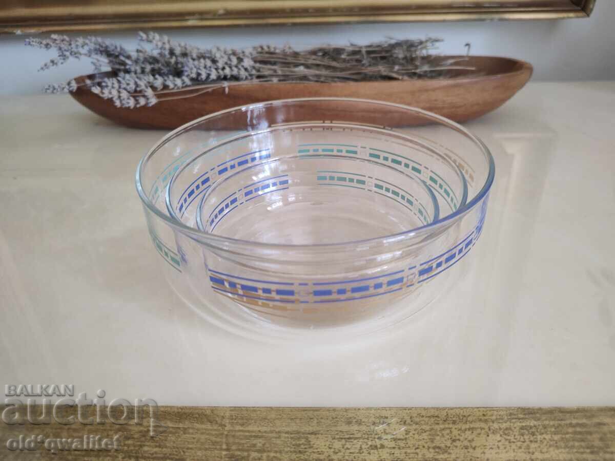 Γυάλινα μπολ σαλάτας, λεπτά, υπέροχα, ανθεκτικά