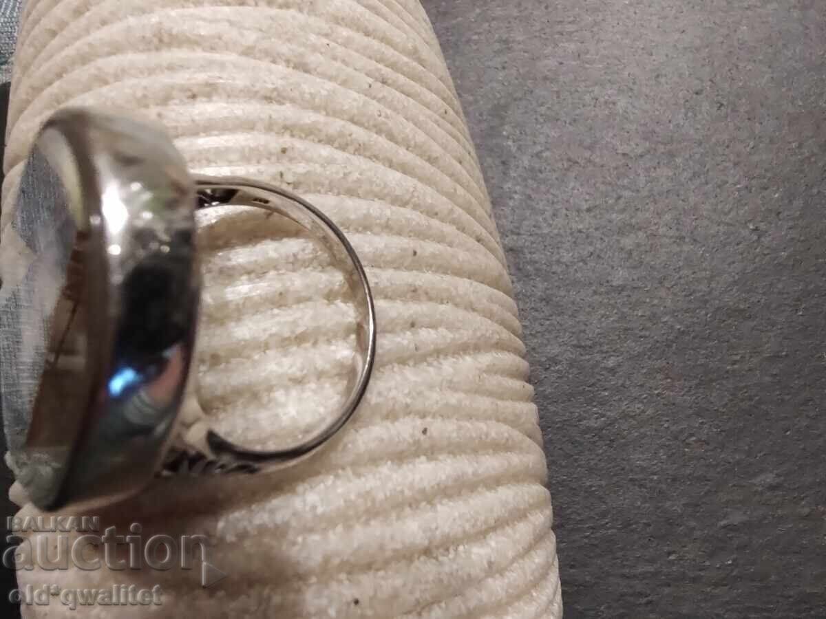 Необикновен сребърен пръстен, изкуство ест. Камъни, рисуван с цена € 202.98 | 396.99 лв. Необикновен сребърен пръстен, изкуство ест. Камъни, рисуван с цена € 202.98 | 396.99 лв.