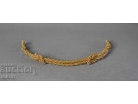 Șnur vechi șiret pentru șapcă de ofițer militar uniformă